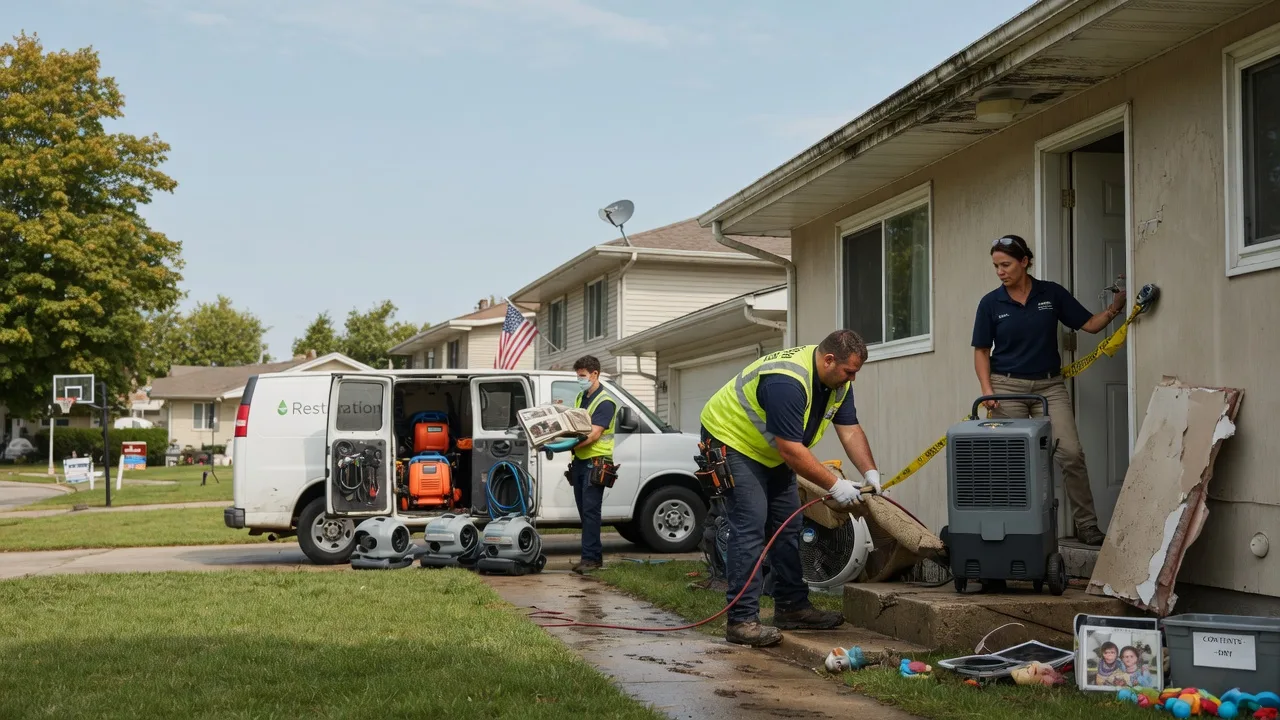 Water Damage Restoration in Oak City, NC near me